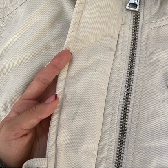 Vintage Abercrombie & Fitch White Hooded Jacket - Picture 11 of 16